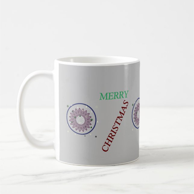 Merry Christmas  Coffee Mug (Left)