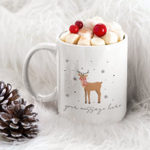 Merry Christmas Coffee Mug Personalized Gift 