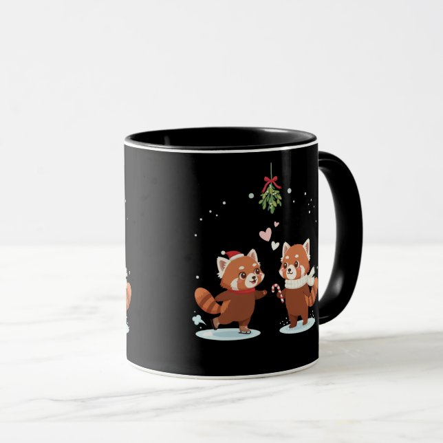 Merry Christmas Couple's Mug (Devant droit)