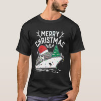 Merry Christmas Cruise Ship Family Christmas Santa