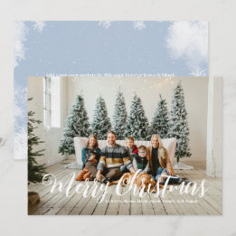 Merry Christmas | Customizable Photo Template Text
