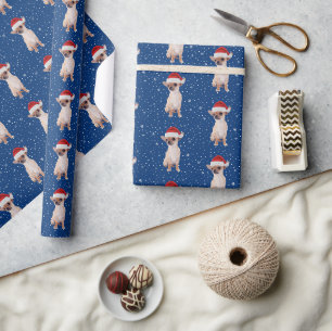 Merry Christmas Cute Chihuahua Santa Wrapping Paper