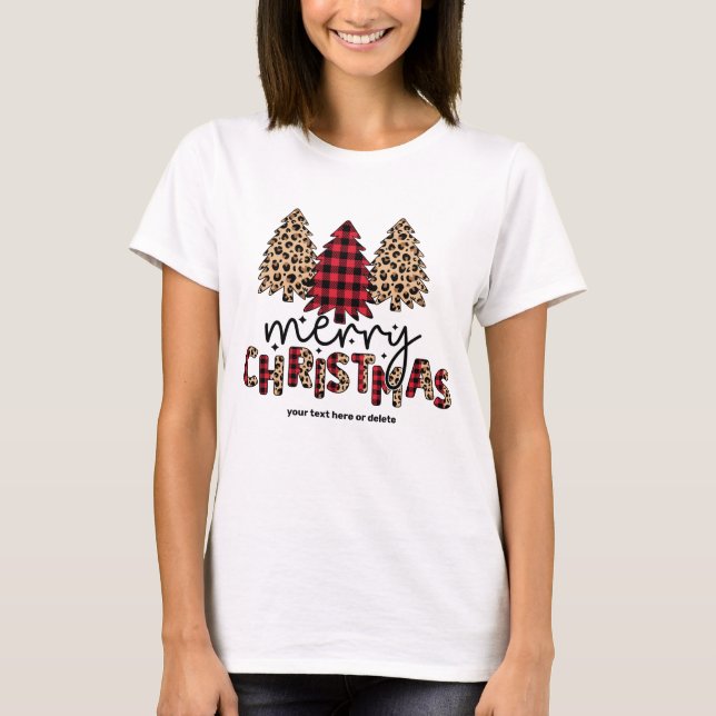 Merry Christmas, cute custom T-Shirt (Front)