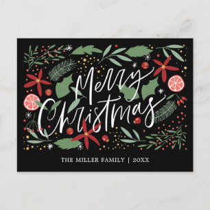 Merry Christmas Cute Doodle Holiday