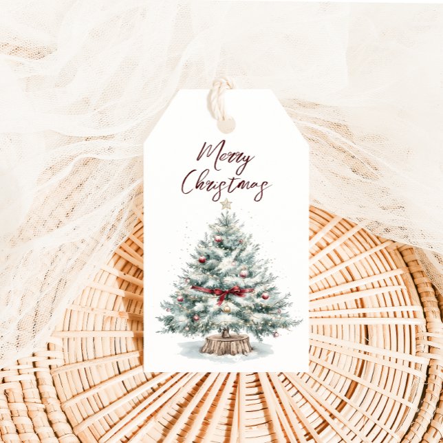 Merry Christmas Cute Gift Tags (Creator Uploaded)