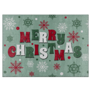 Merry Christmas Cutting Board