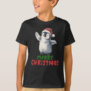 Merry Christmas, Dabbing Penguin T-Shirt