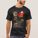 Merry Christmas Dachshund Reindeer Santa Claus Xma T-Shirt<br><div class="desc">Merry Christmas Dachshund Reindeer Santa Claus Xmas Snowman</div>