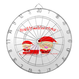 Merry Christmas Dartboard