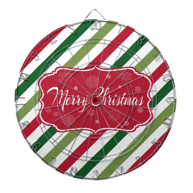Merry Christmas Dartboard (Front)