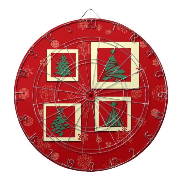 Merry Christmas Dartboard (Front)