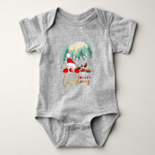 Merry Christmas Day Baby Bodysuit