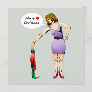 Merry Christmas Dear Elf Holiday Card