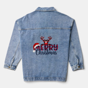 Merry Christmas Denim Jacket
