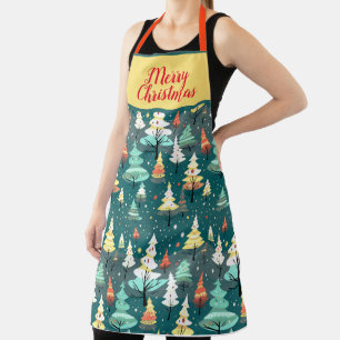 MERRY CHRISTMAS DESIGN  APRON