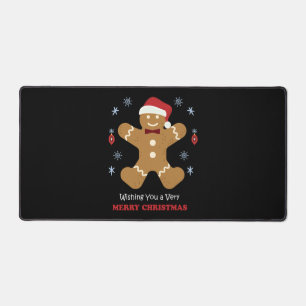 merry christmas desk mat