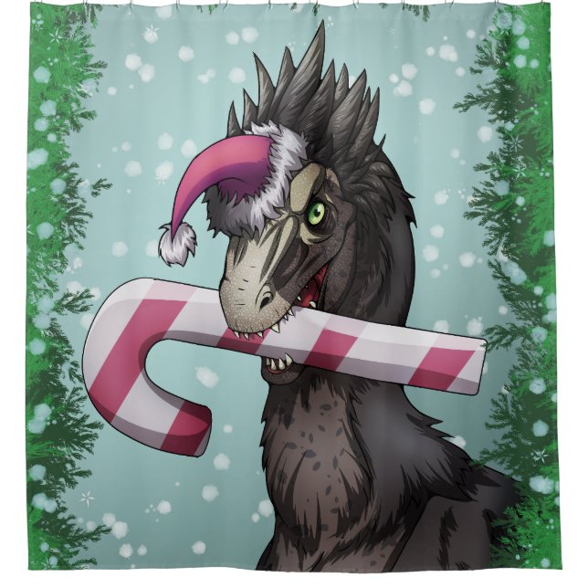 Merry Christmas Dinosaur  (Front)