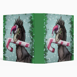 Merry Christmas Dinosaur  Binder