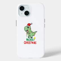 merry christmas dinosaur