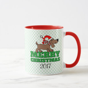 Merry Christmas Doggie 11 oz Combo Mug