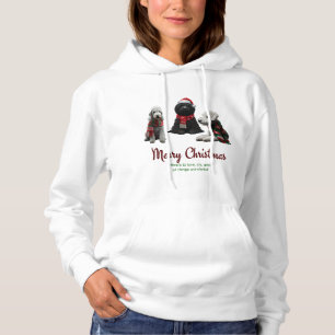 Merry Christmas Dogs Hoodie