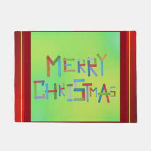 Merry Christmas Door Mat