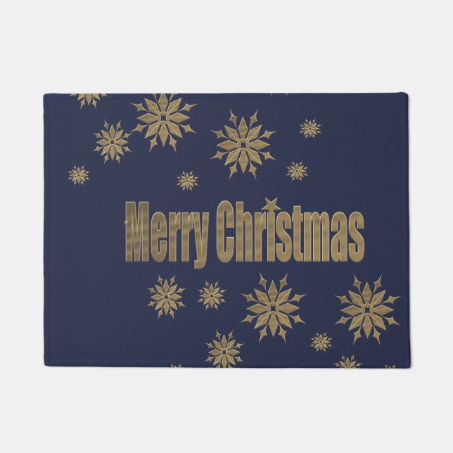 merry christmas doormat (Front)
