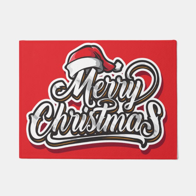 Merry Christmas Doormat (Front)