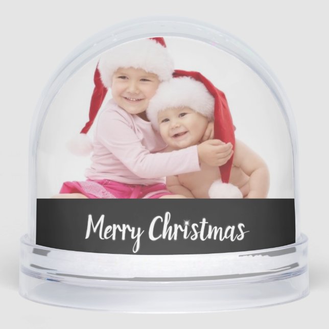 Merry Christmas Double Photo (black/white) (Avant)