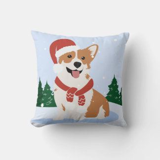 Merry Christmas - Elegant and Festive Design Throw Pillow
