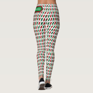 Merry Christmas Elegant & Modern Customize  Leggings