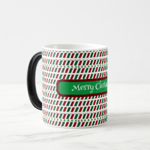 Merry Christmas Elegant & Modern Customize  Magic Mug