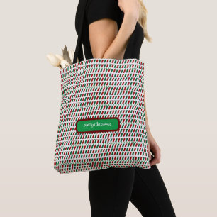 Merry Christmas Elegant & Modern Customize Tote Bag