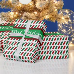 Merry Christmas Elegant & Modern Customize Wrapping Paper