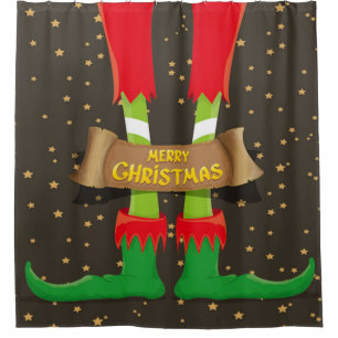 Merry Christmas Elf Legs