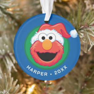 Merry Christmas Elmo Ornament