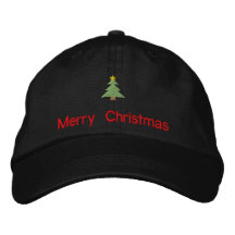 Merry Christmas Embroidered Hat