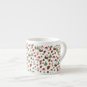 Merry Christmas Espresso Cup