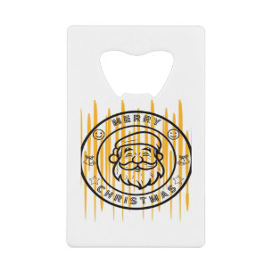 Merry Christmas Essential Credit Card Bottle Opener