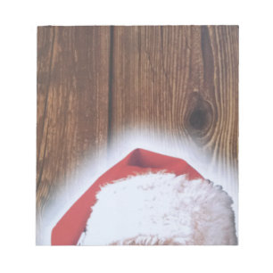 Merry Christmas Eve, Hat of Santa Notepad