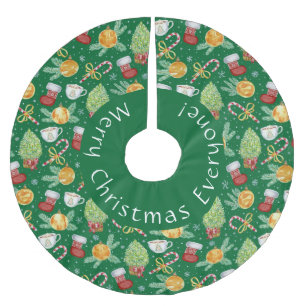 Merry Christmas Everyone Tree Skirt
