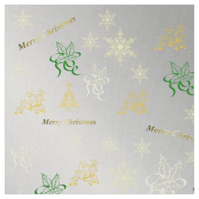 merry christmas fabric (Close Up)