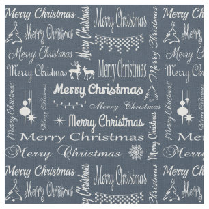 Merry Christmas Fabric