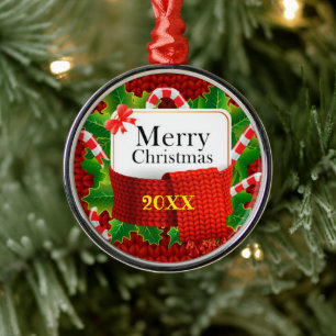 Merry Christmas Family and First Metal Ornament