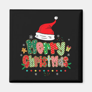 Merry Christmas Family Matching Outfit Xmas Squad  Magnet