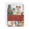 Merry Christmas Family Photo Collag Modern Holiday