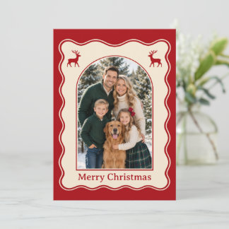 Merry Christmas Family Photo Holiday Card