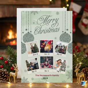 Merry Christmas Family Photo Holiday Card