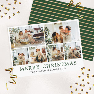 Merry Christmas Family Photo Holiday Card