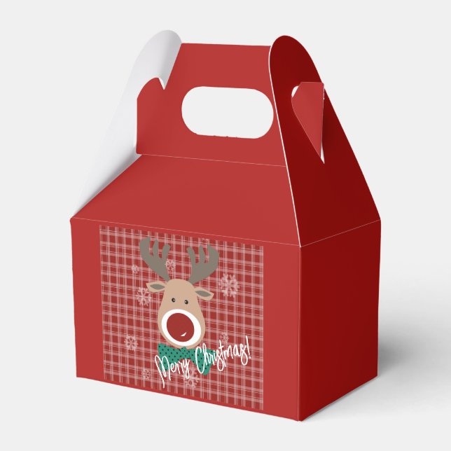 Merry Christmas!  Favor Box (Front Side)
